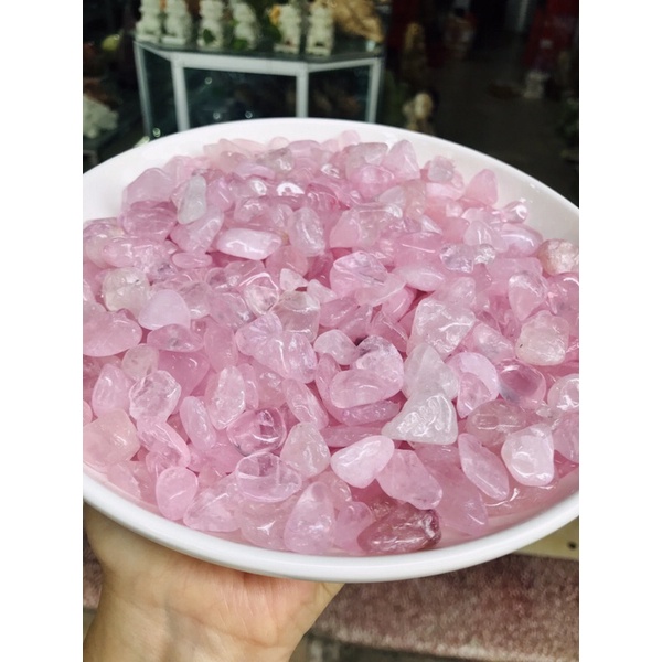 Đá vụn th ạch anh h ồng