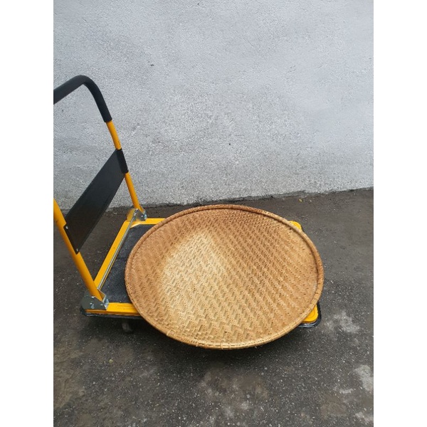 Mẹt tre, nia tre, ONGTRE viền mây 78cm dụng cụ nhà bếp, trang trí bánh, đựng thức ăn ( Nhận làm theo kích thước )