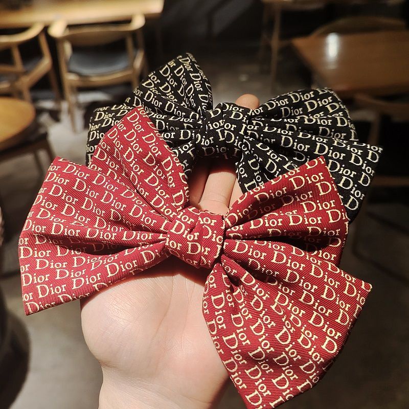 Kẹp Tóc Nơ Đơn Giản Thời Trang Hàn Quốc Mới