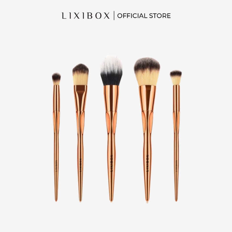 Bộ Cọ Trang Điểm Lixibox Makeup Brush 05pcs Set