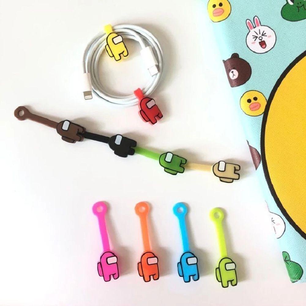 Glenes Dụng Cụ Quấn Dây Cáp Búp Bê Đồ Chơi Thú Vị Sắp Xếp Gọn Gàng Dây Cáp