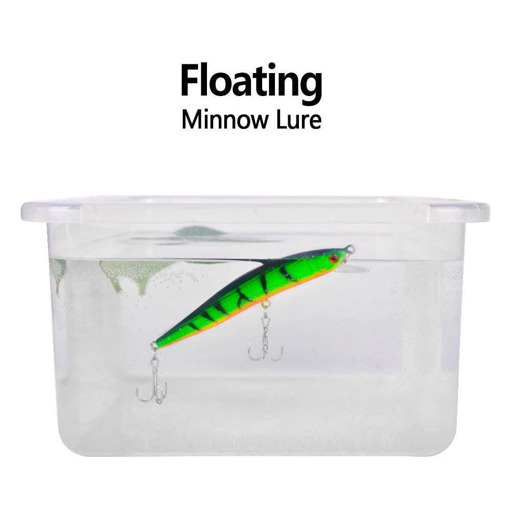 Mồi Câu Cá Giả Bằng Nhựa 10 Màu r1572 8.4 g 10cm