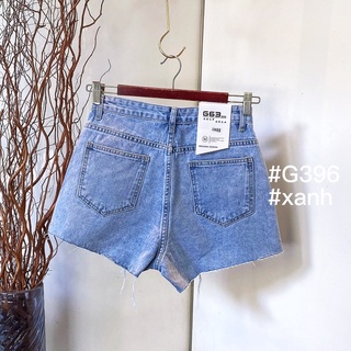Quần short nữ jean rách đùi