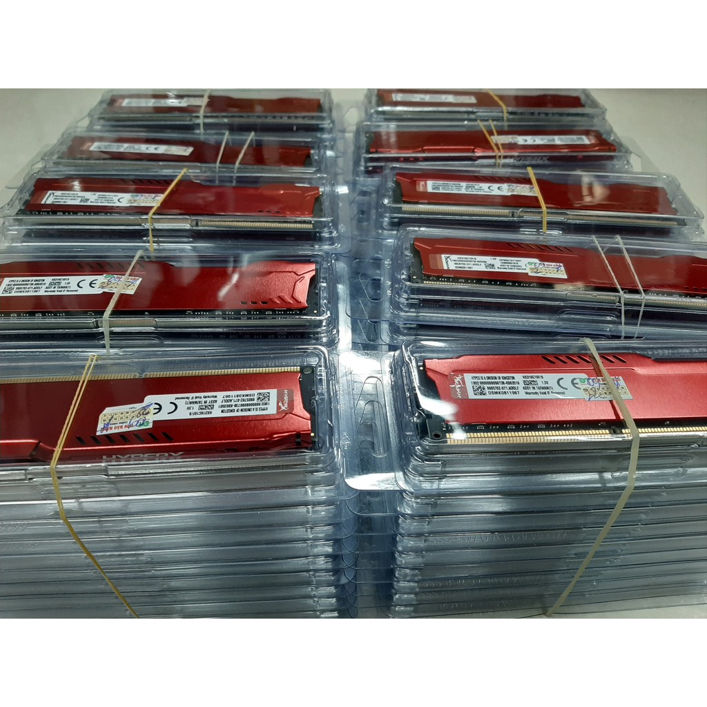 [Mã ELCLJUN giảm 7% đơn 500K] RAM Kingston HyperX Fury Red 8GB (1x8GB) DDR3 Bus 1600Mhz | WebRaoVat - webraovat.net.vn