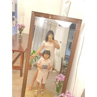 đầm body cho mẹ và bé