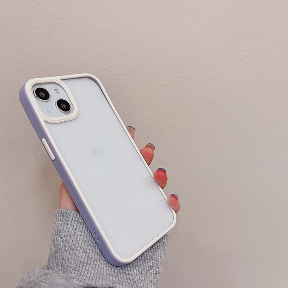 Ốp Điện Thoại TPU Mềm Trong Suốt Chống Sốc Chống Bụi Cho IPhone 14 13 12 11 Pro Max X XR 8 7 Plus