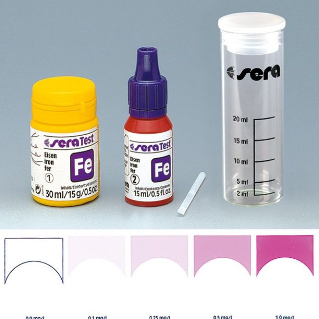 Test Sera đo phèn Fe trong nước