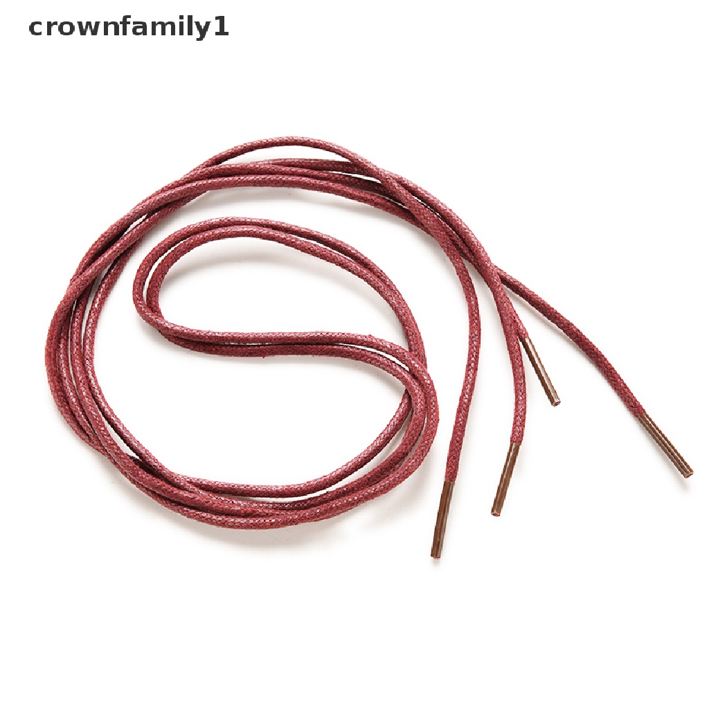 1 Cặp Dây Giày Cotton Sáp Tròn Nhiều Màu Sắc 90cm