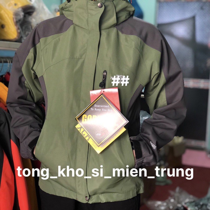 Áo gió chống nước TNF Summit 2 lớp cao cấp Việt Nam xuất khẩu