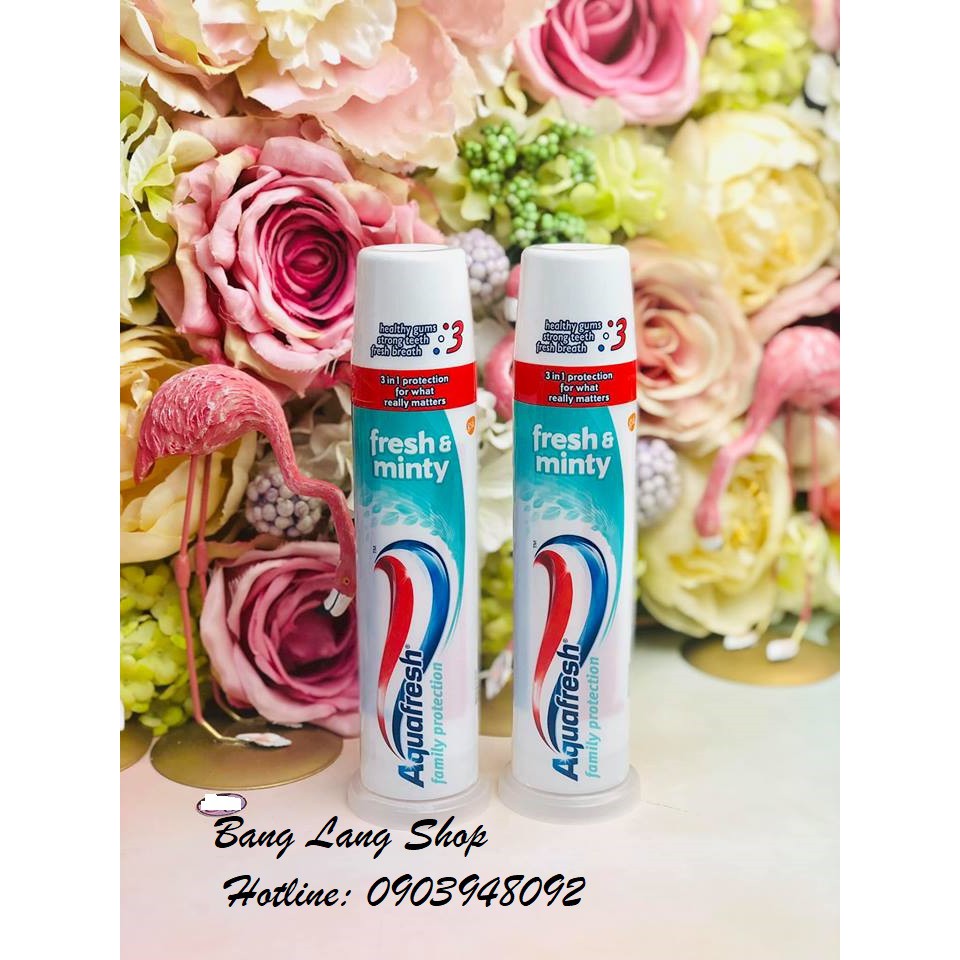 Kem đánh trắng răng Aquafresh Whitening 100ml