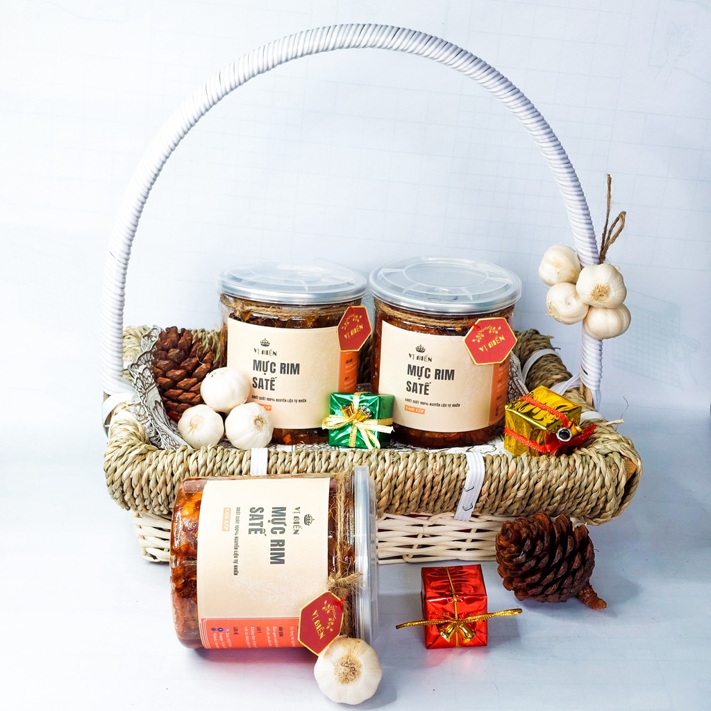 Mực Rim Sa Tế Vị Biển, Đồ Ăn Vặt Ngon Rẻ Hủ PET 200gr Thực Phẩm Ăn Liền | BigBuy360 - bigbuy360.vn