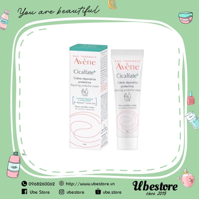 KEM PHỤC HỒI DA AVÈNE CICALFATE REPAIR CREAM 40ML #SALE_OFF_50%