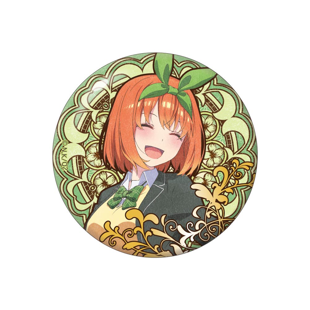 Huy hiệu IN HÌNH Gotoubun no Hanayome Nhà có năm nàng dâu anime chibi dễ thương tiện lợi