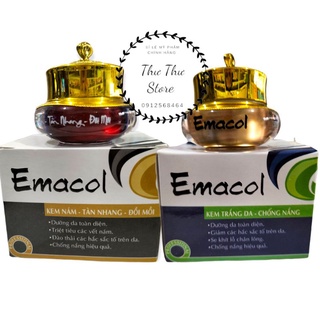 Kem Emacol Dưỡng Trắng Da Ngăn Ngừa Nám Mụn