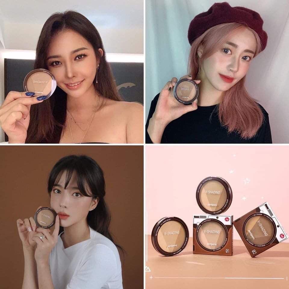 [Chính hãng] Phấn Tạo Khối Và Bắt Sáng Hoàn Hảo PERIPERA Ink V-Shading 9.5g | BigBuy360 - bigbuy360.vn