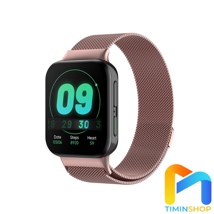 Dây đeo Oppo Watch 41/ 46mm - Dây thép, khóa nam châm