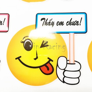 Logo nổi,icon mặt cười,tem cảnh  báo