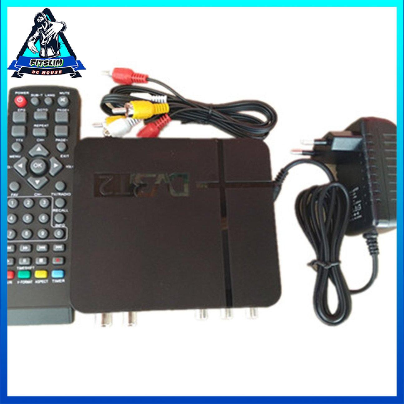Hộp giải mã đầu thu kỹ thuật số mặt đất Mini HD DVB-T2 Tương thích với DVB-T H.264