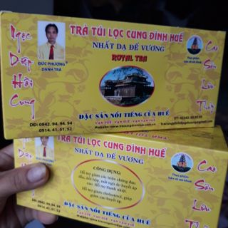 Trà Túi lọc Cung đình Huế Đức Phượng 1 hộp