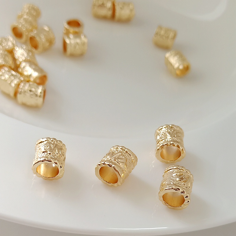 Hạt Đồng 14K Nhiều Màu Sắc Dùng Làm Vòng Đeo Tay DIY