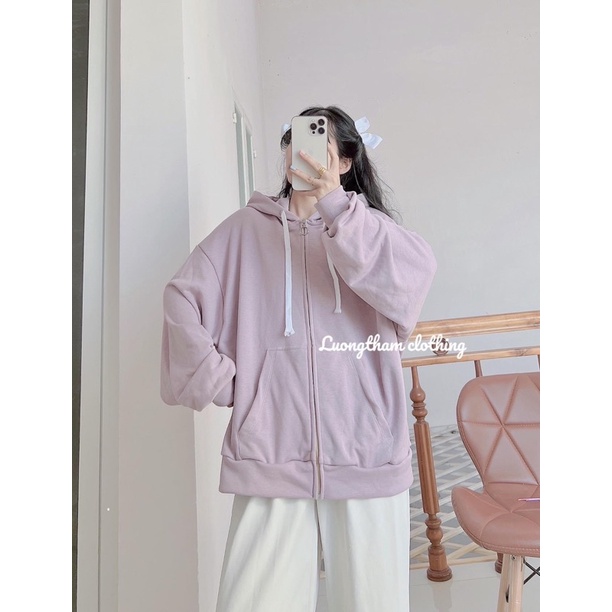 Hoodie Zip Mùa Hè ✨Mặc Với Áo Dài, Quần Tây siêu xinh🫶🏻