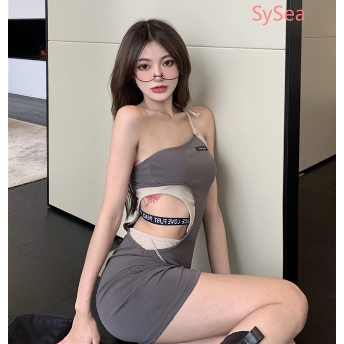 Đầm không tay thiết kế mỏng quyến rũ thời trang mùa hè dành cho nữ