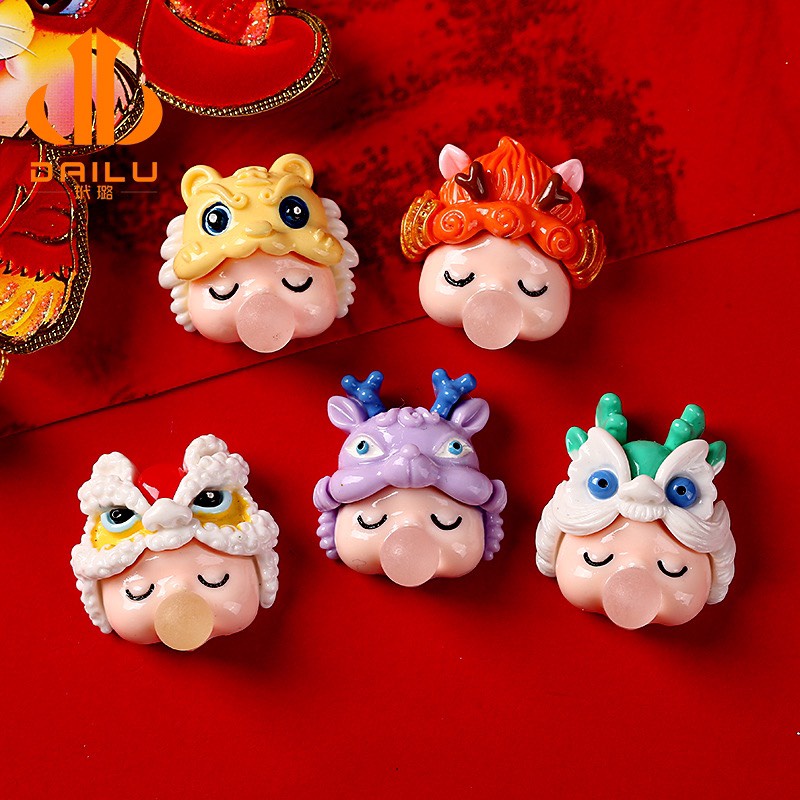 Charm (C263) slime/ Dụng Cụ Charm Trang Trí  [Ko Keo &amp; Nút]  Hình Bé Tiểu Tiên (2.8cm)  - 01 Cái
