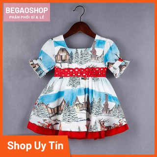 Váy noel cho bé gái BabyGao cực xinh
