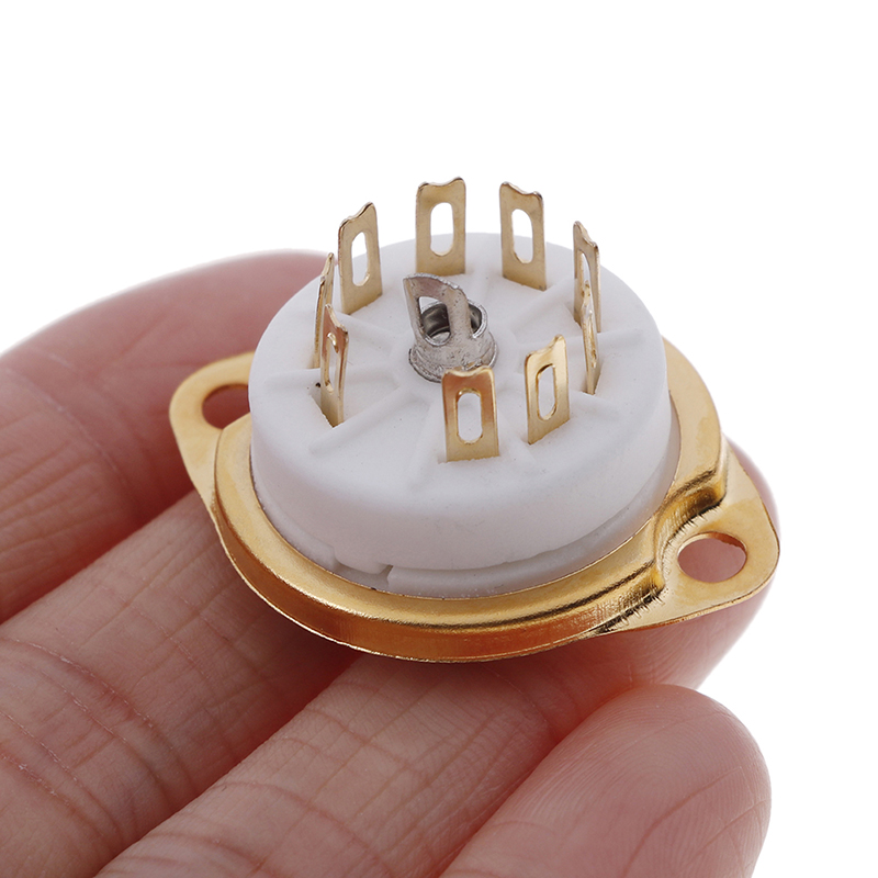 1 Đầu Nối Bằng Gốm 9pin Cho EL84 ECC82 6922