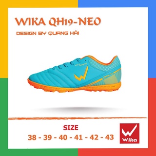 Giày Đá Bóng Wika QH19-NEO Chính Hãng, Giày Đá Banh Sân Cỏ Nhân Tạo Khâu Full Đế Bảo Hành 3 Tháng -nx1