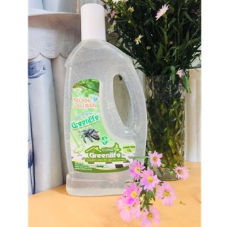 Nước lau sàn hữu cơ thiên nhiên Greenlife hương xả chanh 1L hcm