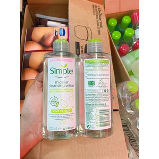 Nước Tẩy Trang Simple