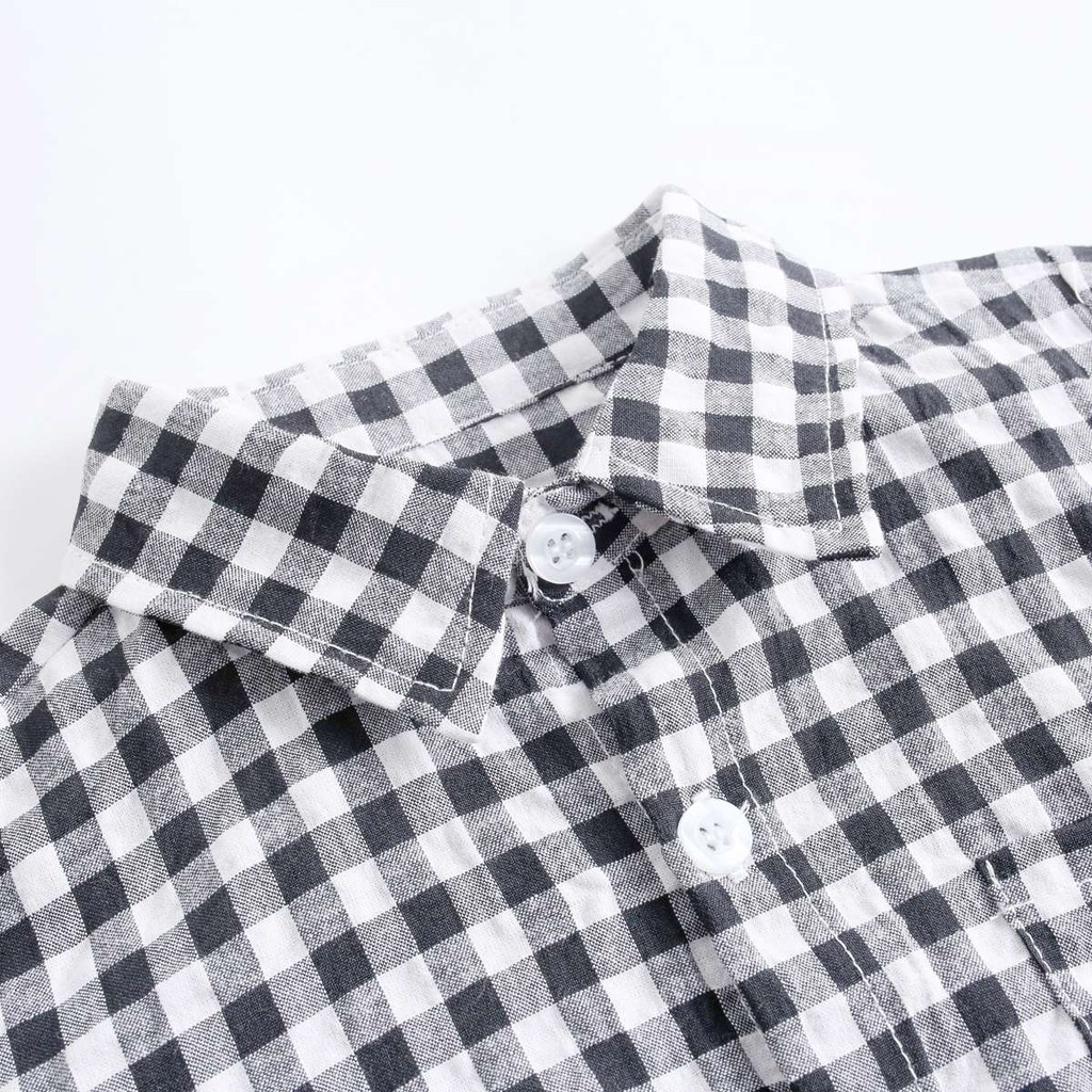 Áo liền quần Sanlutoz tay ngắn màu đen cho em bé sơ sinh