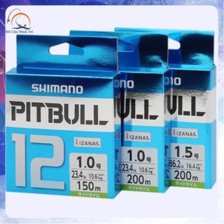 Dù câu cá x12 pitbull dây câu cá shimano mềm mịn siêu căng độ bền cao tải cá tốt_ đồ câu minh đức 247