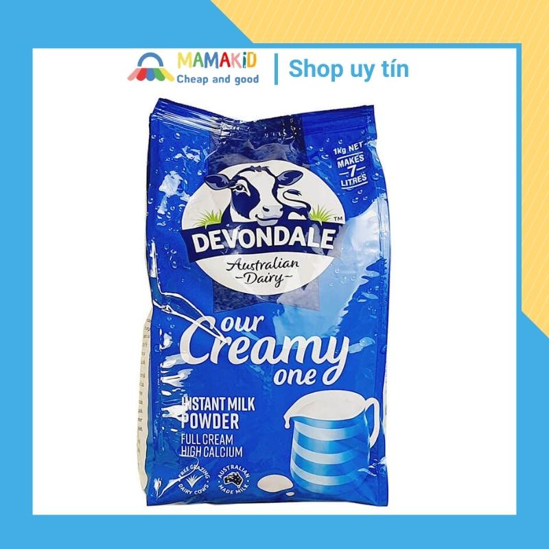 Sữa tươi dạng bột Devondale nguyên kem Úc trên 1 tuổi 1kg