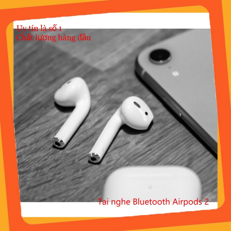 [AIRPODS 2] tai nghe bluetooth không dây nhét tai đổi tên định vị Phiên Bản Airpod 2 cao cấp bobstore01 | BigBuy360 - bigbuy360.vn