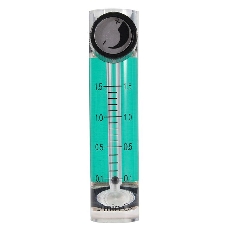 Đồng Hồ Đo Lưu Lượng Oxy LZB-6M 0-1.5 LPM Với Ống Mềm Cho Bệnh Viện