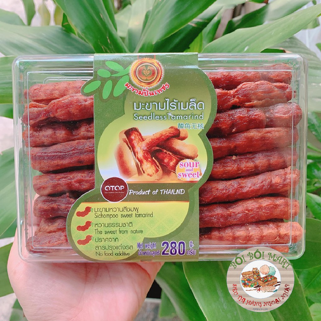 ☘️Me xanh tách hạt Thái Lan. Hộp 280gr. 💥Hàng chuẩn nội địa Thái❤️