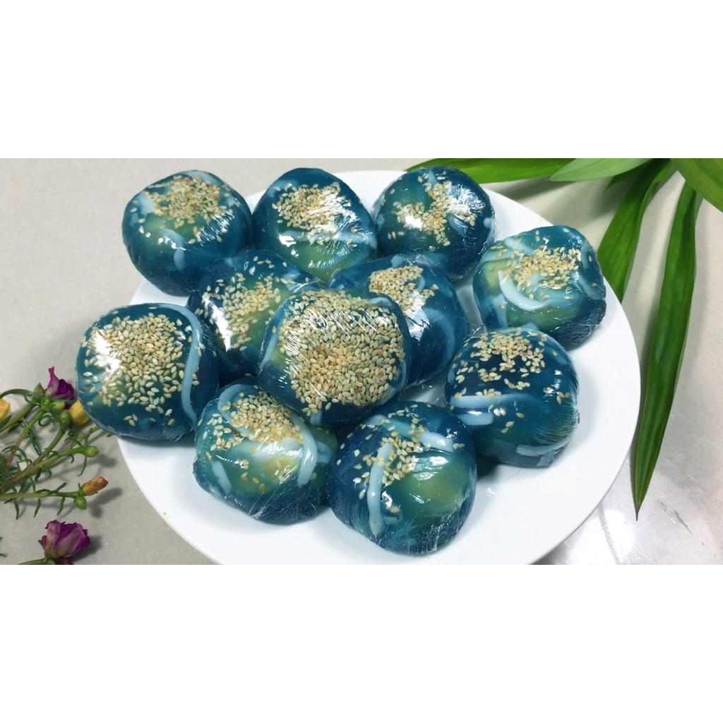 HOA ĐẬU BIẾC KHÔ LOẠI 2 LÀM TRÀ, LÀM MÀU THỰC PHẨM 500gr