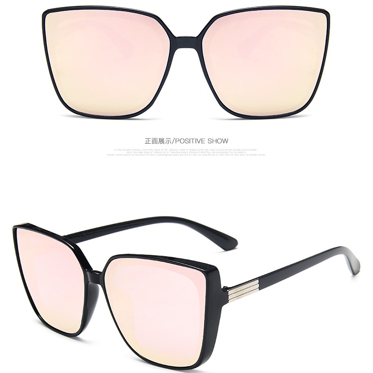 Kính mát hình vuông cỡ lớn phong cách thời trang cho nữ