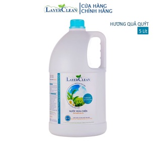 Nước rửa chén hữu cơ Layer Clean 5L
