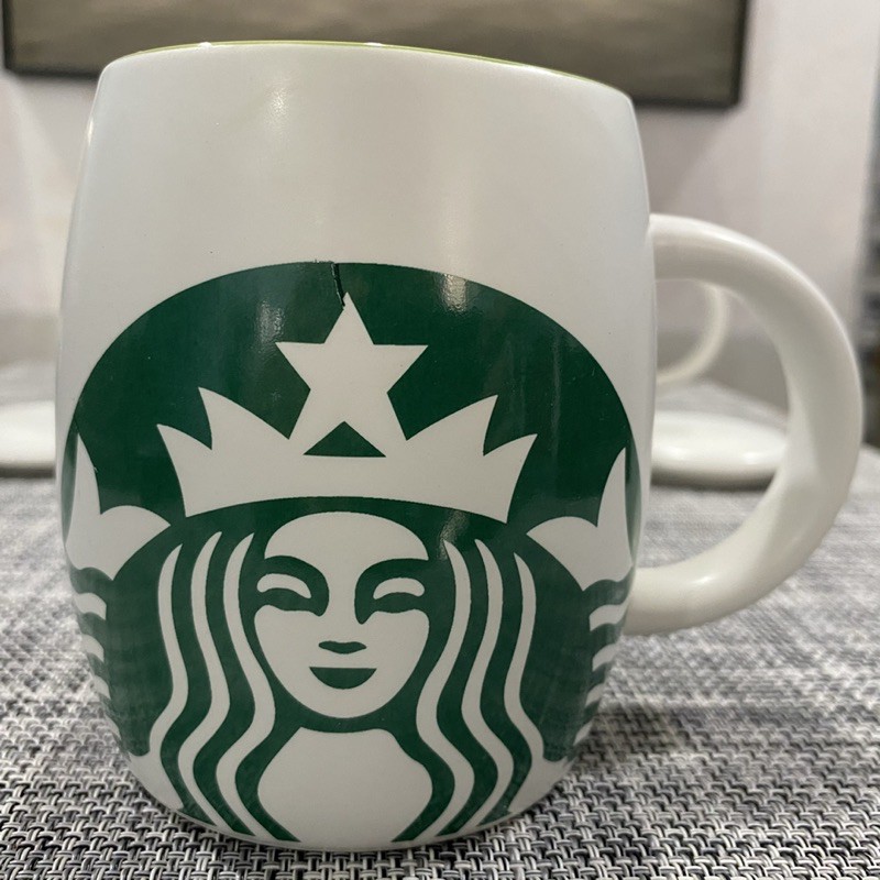 Cốc cafe sứ Starbucks có nắp cốc Cà Phê