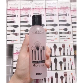 Nước Rửa Cọ Trang Điểm Miss Rose Chính Hãng
