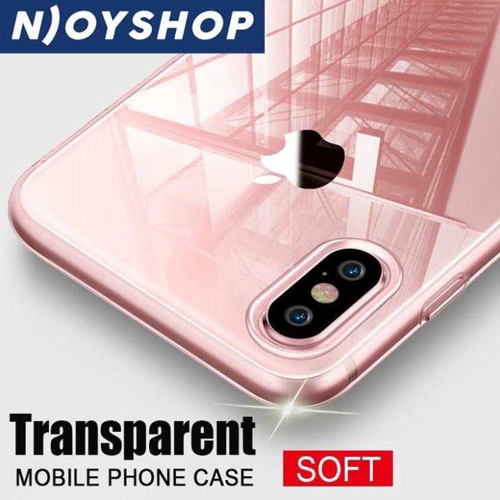 ⚡️ IPHONE 11 / PRO / MAX ⚡️ XS MAX XR X 8PLUS 7PLUS 8 7 6PLUS 6S 6 ỐP SILICON TRONG SUỐT SIÊU TRONG DẺO MỎNG KHOE MÁY