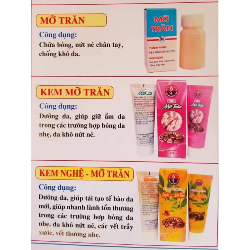 Kem mỡ dưỡng da