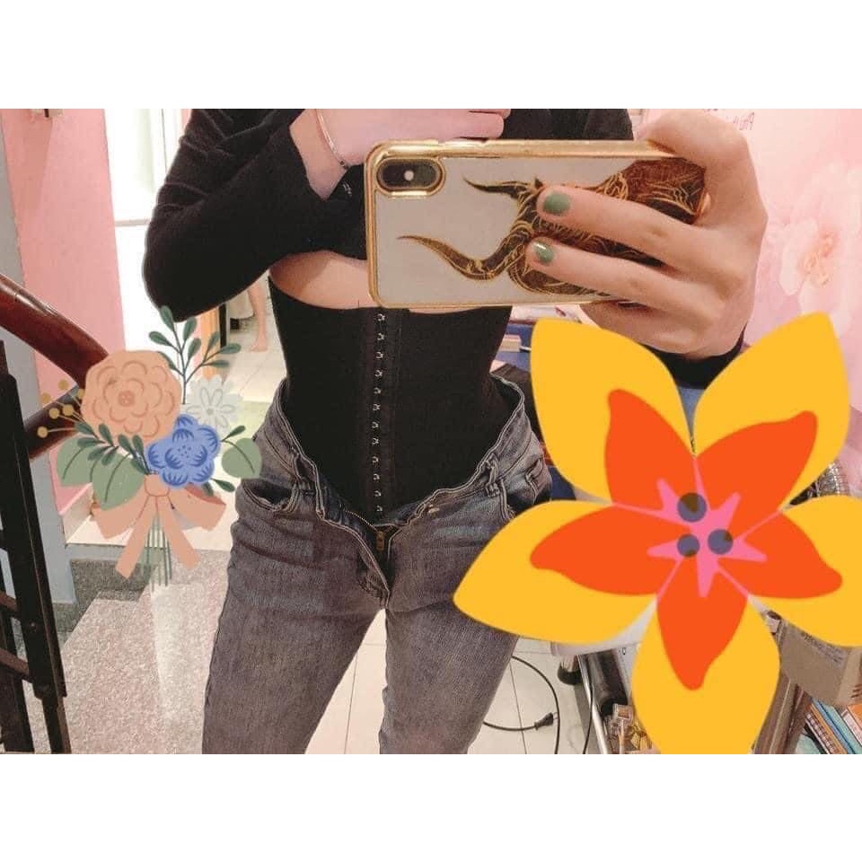 Gen định hình nịt bụng 7 xương slicon ôm sát cơ thể cao 30cm giảm mỡ eo hiệu quả | BigBuy360 - bigbuy360.vn