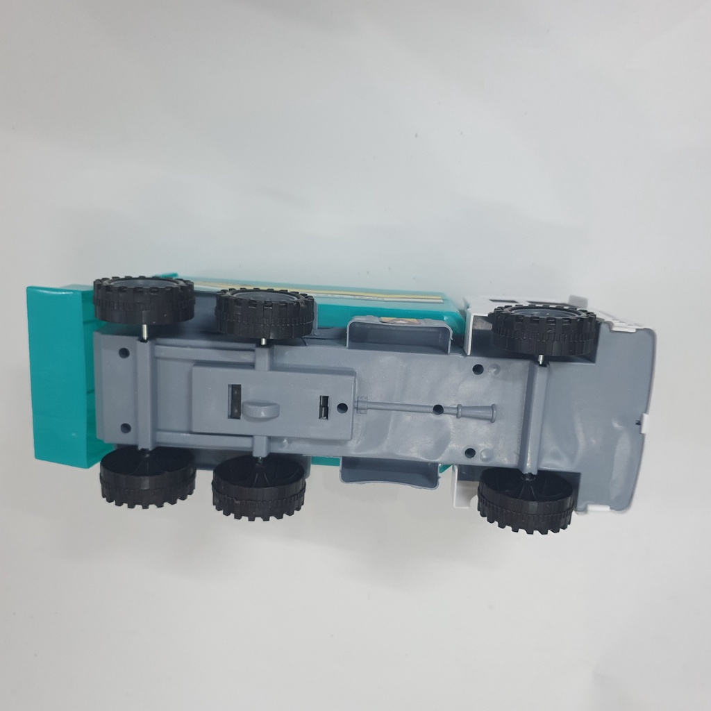 Xe rác đồ chơi màu xanh cho bé trai xe môi trường 326-53