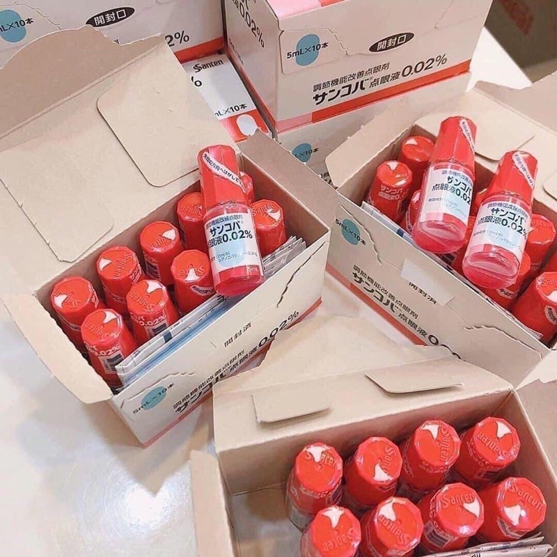 Nhỏ mắt sancoba nhật