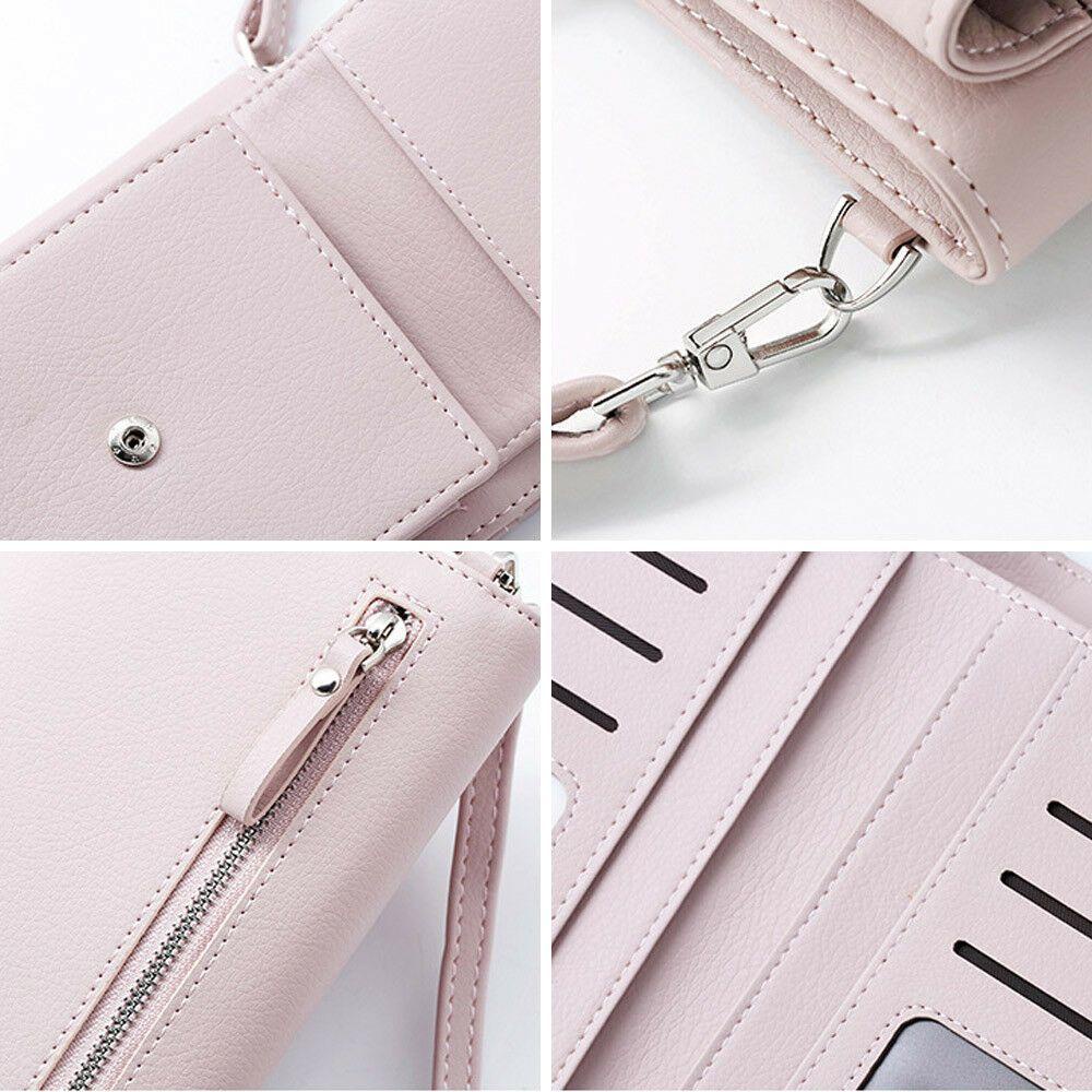 MIHAN1 Túi Đeo Chéo Da PU Thời Trang Cho Nữ