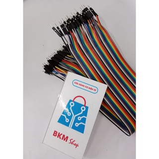 Combo 20 sợi dây testboard dài 10cm đực - cái, đực -đực, cái-cái